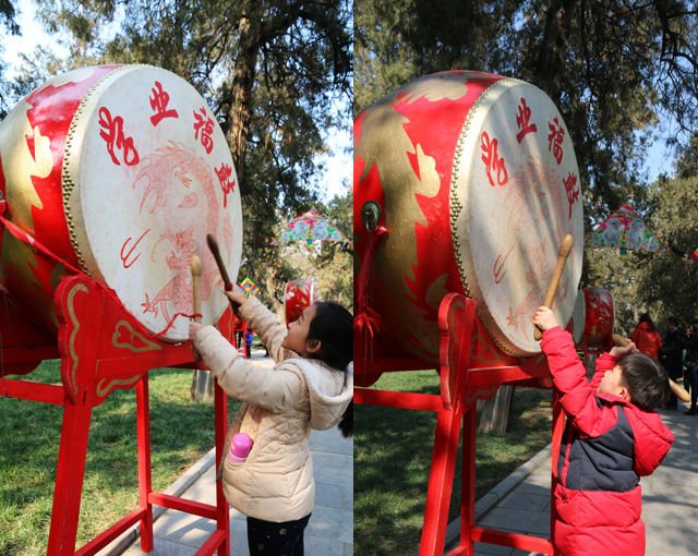 洛阳关林：擂福鼓，挂福饰，盼好运