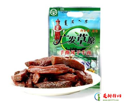 十大牛肉干品牌排行榜，棒棒娃手撕牛肉、张飞牛肉受顾客青睐