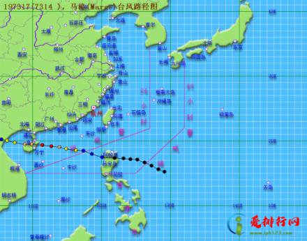 中国历史上强台风排行,中国史上十大强台风排名