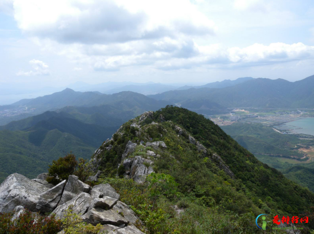 深圳十大名山排行榜 深圳十大令人瞩目的自然山峰排名